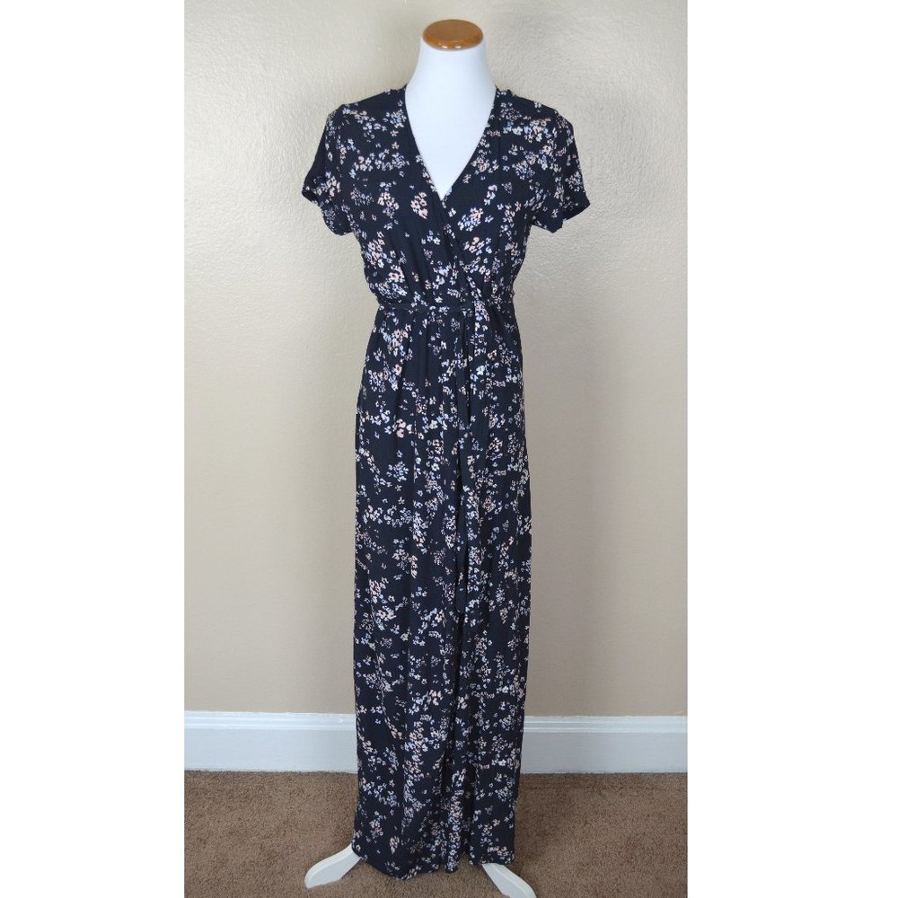 Vici Floral Wrap Maxi Dress M